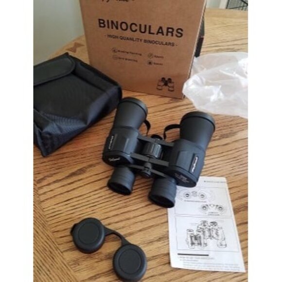 New 10 x 50 Binoculars for Adults Powerful Full-Size, Clear Durable Binocular - Picture 2 of 2